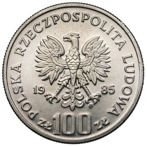 Próba NIKIEL 100 złotych 1985 Przemysław II