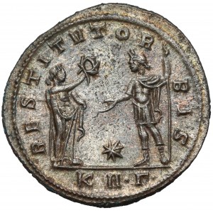 Aurelian (270-275 n.e.) Antoninian, Serdika - piękny