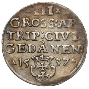 Zygmunt I Stary, Trojak Gdańsk 1537