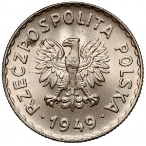 1 złoty 1949 CuNi
