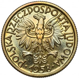 Próba MOSIĄDZ 2 złote 1958 Jagody