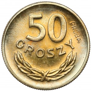 Próba MOSIĄDZ 50 groszy 1949