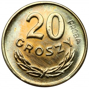 Próba MOSIĄDZ 20 groszy 1949