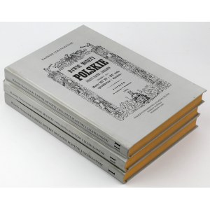Dawne monety polskie, K. Stronczyński - Komplet (3szt) - REPRINT