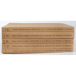 Katalog medali i monet polskich, E. Hutten-Czapski - REPRINT (5szt)