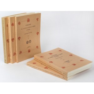 Katalog medali i monet polskich, E. Hutten-Czapski - REPRINT (5szt)