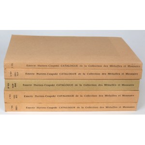 Katalog medali i monet polskich, E. Hutten-Czapski - REPRINT (5szt)