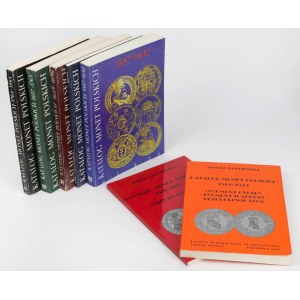 Katalog monet polskich od 1506-1864 - komplet (7szt)