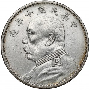 Chiny Republika, Shikai, Yuan / Dolar rok 10 (1921)