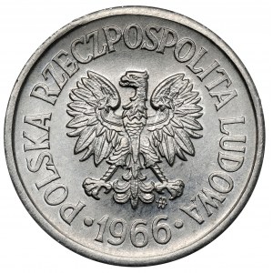 Destrukt 10 groszy 1966 - ODWROTKA