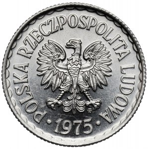 1 złoty 1975 - ze znakiem