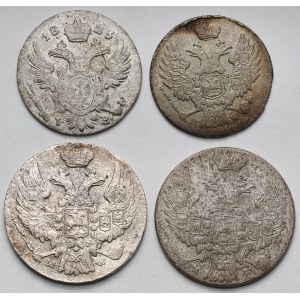 5-10 groszy 1823-1840 - zestaw (4szt)