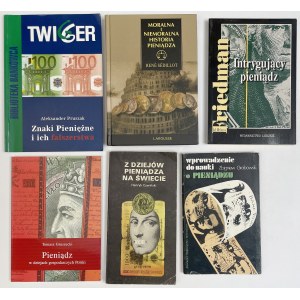 Zestaw literatury numizmatycznej (6szt)
