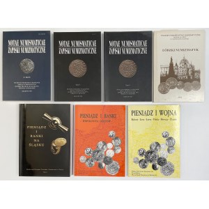 Zestaw literatury numizmatycznej (7szt)