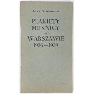Plakiety mennicy w Warszawie 1926-1939