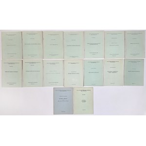 Biblioteczka biuletynu numizmatycznego (16szt)