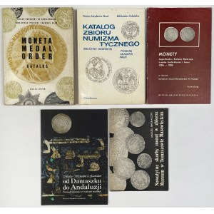 Zestaw literatury numizmatycznej (5szt)