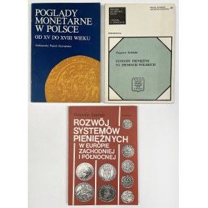 Zestaw literatury numizmatycznej (3szt)