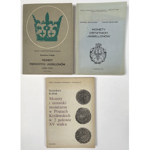 Zestaw literatury numizmatycznej (3szt)