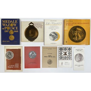 Zestaw literatury medalierskiej (9szt)