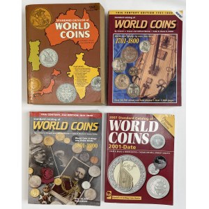 World coins 1701-2001 - zestaw (4szt)