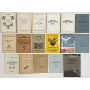 Zestaw literatury numizmatycznej - głównie pieniądz zastępczy (15szt)