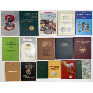 Rosja, zestaw literatury numizmatycznej (16szt)