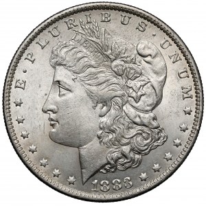 USA, Dolar 1883-O, New Orleans - Morgan Dollar