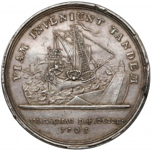 Stanisław Leszczyński, Medal koronacyjny 1705 - FATA