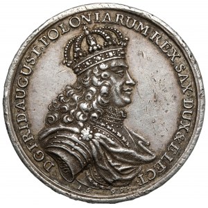 August II Mocny, Medal genealogiczny 1699 - August II i Widukind