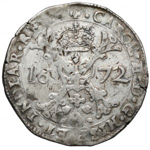 Niderlandy Hiszpańskie, Karol II, Patagon 1672, Flandria