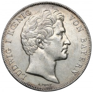 Bawaria, Ludwig I, 2 talary / 3 1/2 guldena 1842
