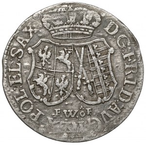 August III Sas, 1/12 talara 1763 FWóF, Drezno