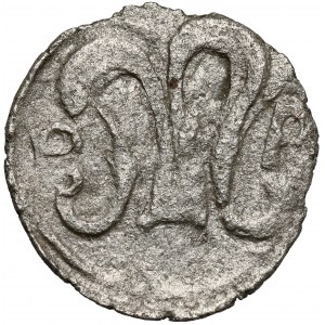 Śląsk, Ks. Głogowskie, Halerz Kożuchów (1483-88) - litery B-M-P
