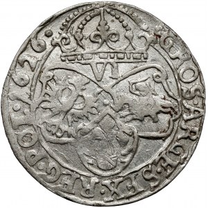 Zygmunt III Waza, Szóstak Kraków 1626 - SIGI - b.rzadki
