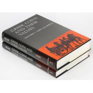 SEAR, Greek coins and their values Vol.1 i 2 (2szt)