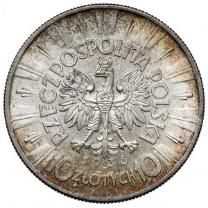 Piłsudski 10 złotych 1936