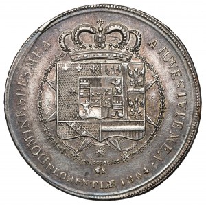 Włochy, Toskania, 10 lir 1804