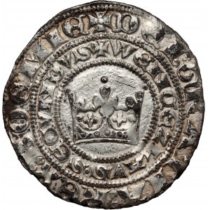 Czechy, Wacław II Czeski (1278-1305) Grosz praski