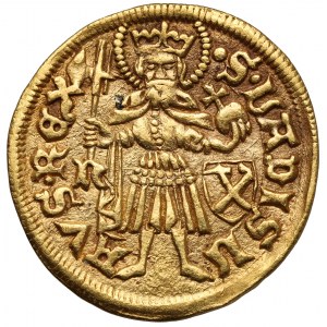 Węgry, Maciej Korwin (1458-1490) Goldgulden bez daty (1470-1477) Nagybanya