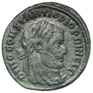 Konstantyn I Wielki (306-337 n.e.) 1/4 follisa, Rzym - DIVO CONSTANTIO PIO
