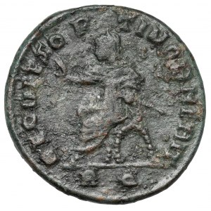 Konstantyn I Wielki (306-337 n.e.) 1/4 follisa, Rzym - DIVO CONSTANTIO PIO