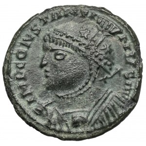 Konstantyn I Wielki (306-337 n.e.) Follis, Londyn - naśladownictwo (?)