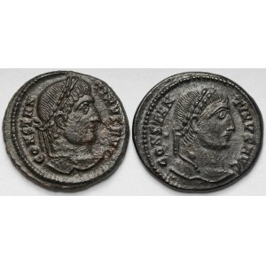 Konstantyn I Wielki (306-337 n.e.) Follisy - zestaw (2szt)