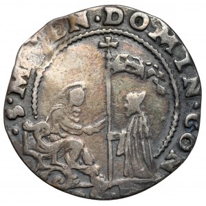 Włochy, Wenecja, Domenico Contarini, 1/4 ducato bez daty (1666-1675)