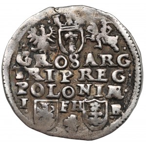 Zygmunt III Waza, Trojak Poznań 1596 - data u dołu
