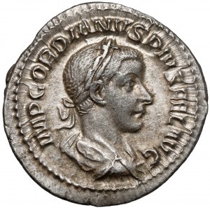 Gordian III (238-244 n.e.) Denar - rzadszy nominał