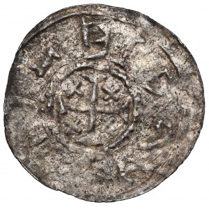 Bolesław III Krzywousty, Denar - Rycerz i św. Wojciech