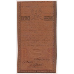50 złotych 1794 - B - filigran D & C BLAU