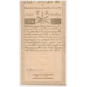 25 złotych 1794 - D